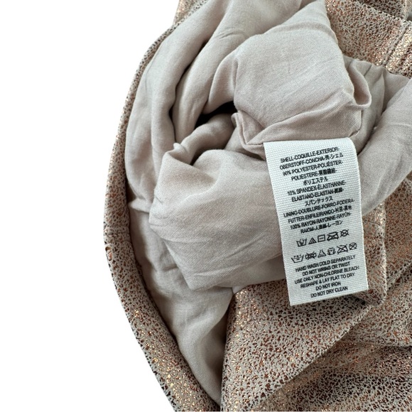 FREE PEOPLE Metallic Speckled Mini Skirt - Picture 5 of 6